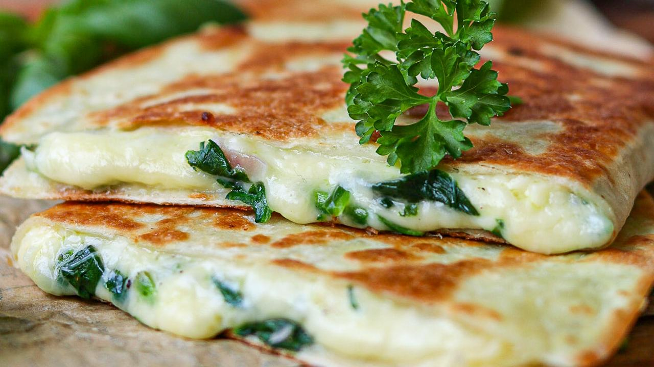 Vegetarische Quesadillas – mit Spinat – RADIO SCHLAGERPARADIES