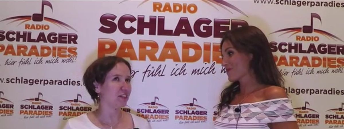 Sarah Schiffer zu Gast im Schlagerparadiesstudio Saarbrücken