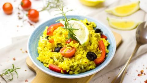 Quinoa-Paella