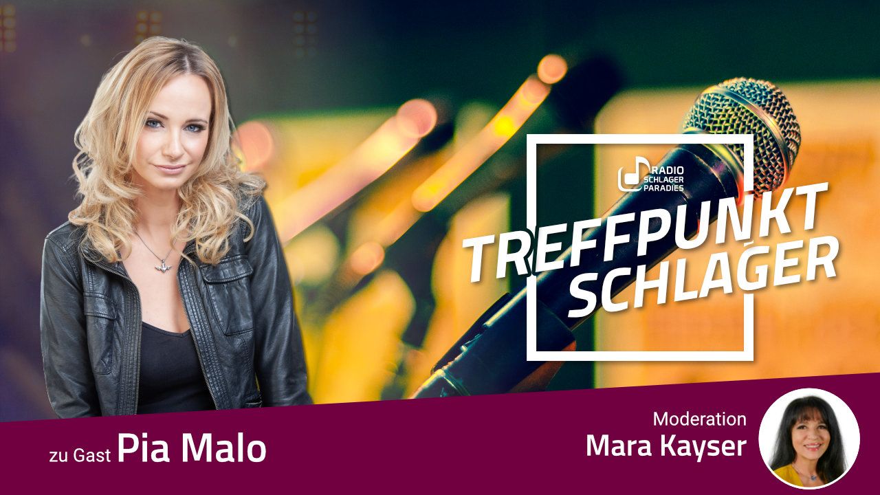 Pia Malo zu Gast bei Treffpunkt Schlager mit Mara Kayser