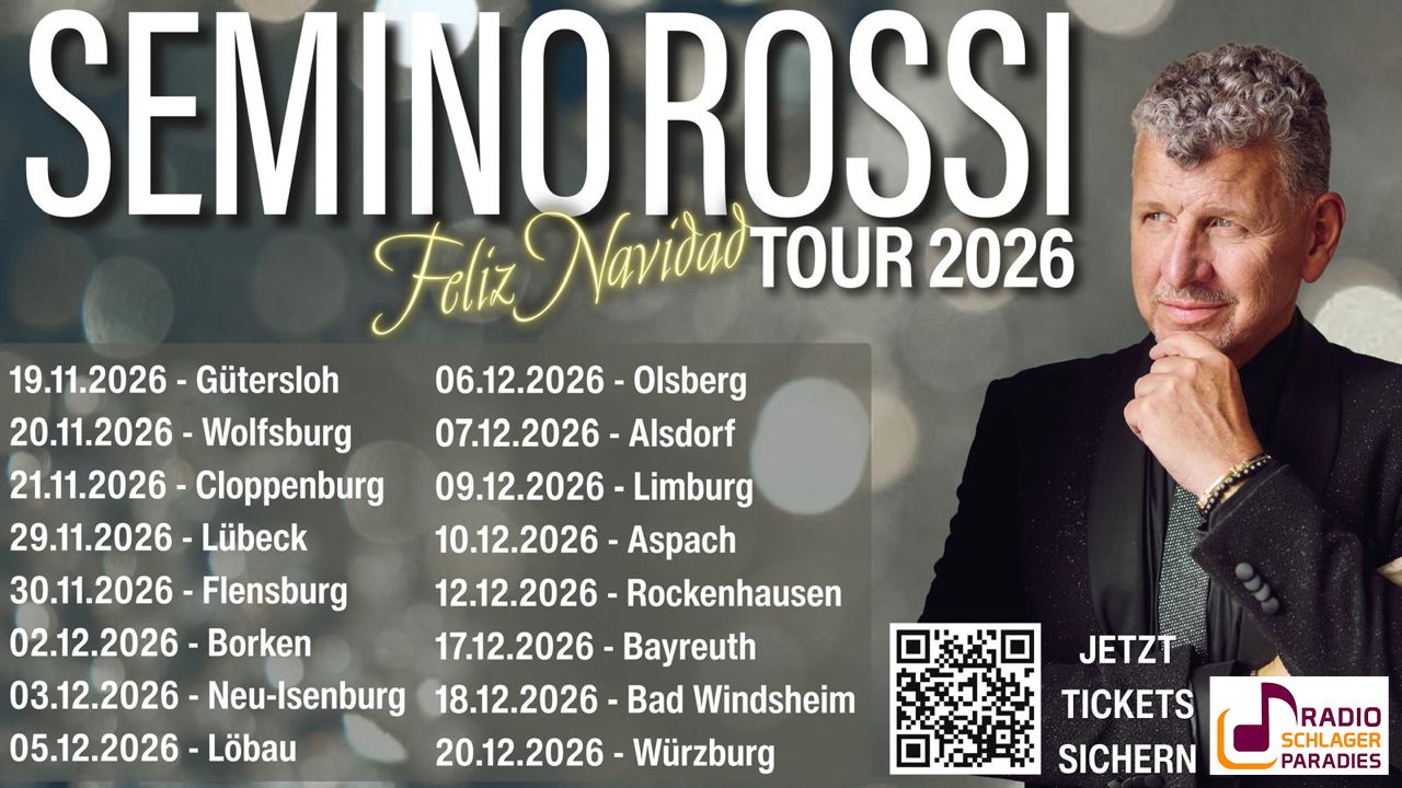 Semino Rossi Weihnachtstour Feliz Navidad 2026