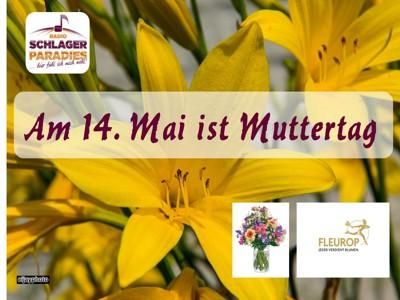 Blumensträuße von Radio Schlagerparadies und Fleurop zum Muttertag