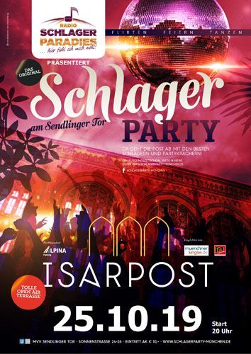 Große Schlagerparty in der Isarpost